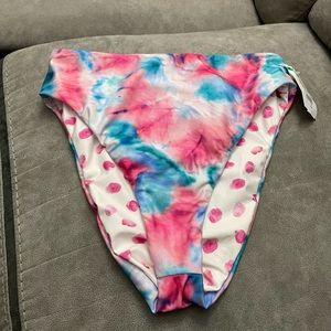NWT Splendid tie dye bikini bottoms